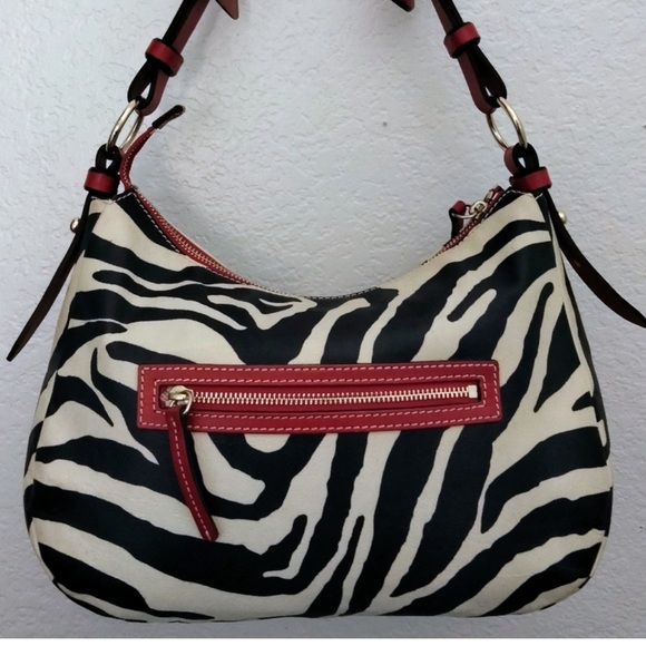 Vintage Dooney & Bourke Safari Hobo - Picture 1 of 9